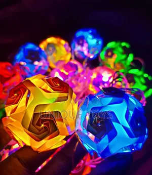 Festive Multi-Functional Christmas Rose Fairy Lights