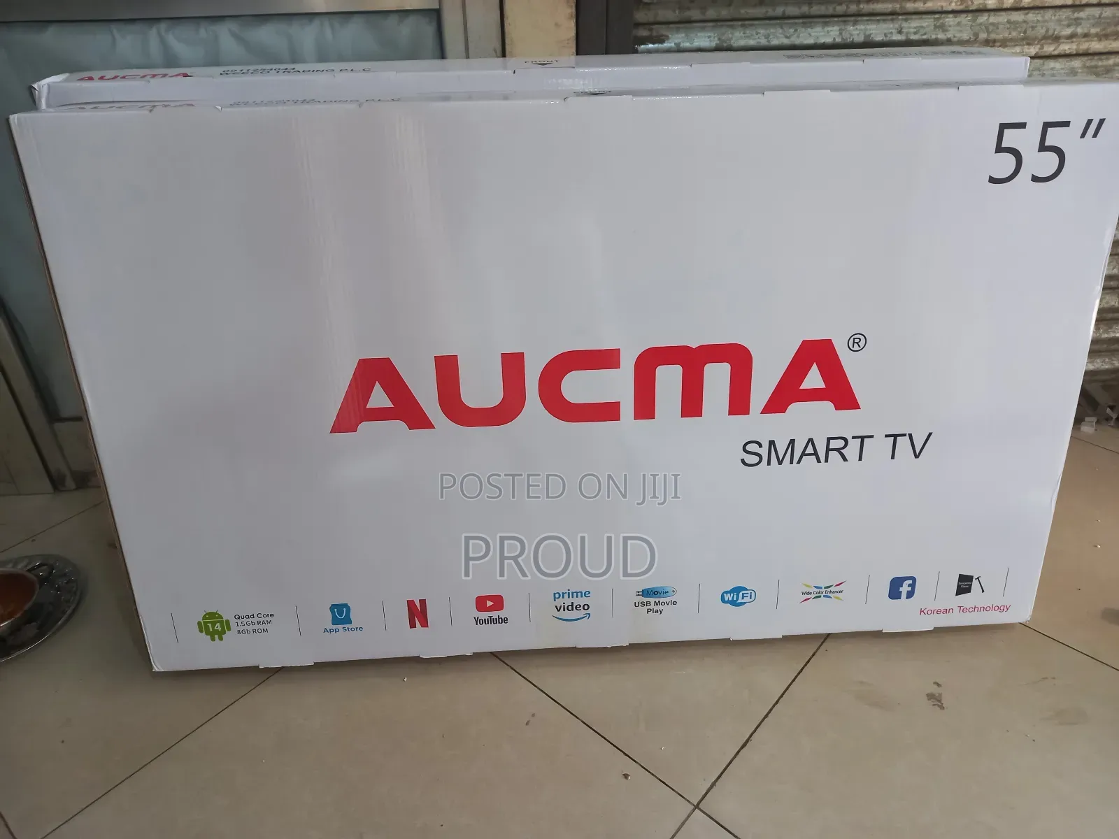 Aucma 55 Inch Smart Android Tv