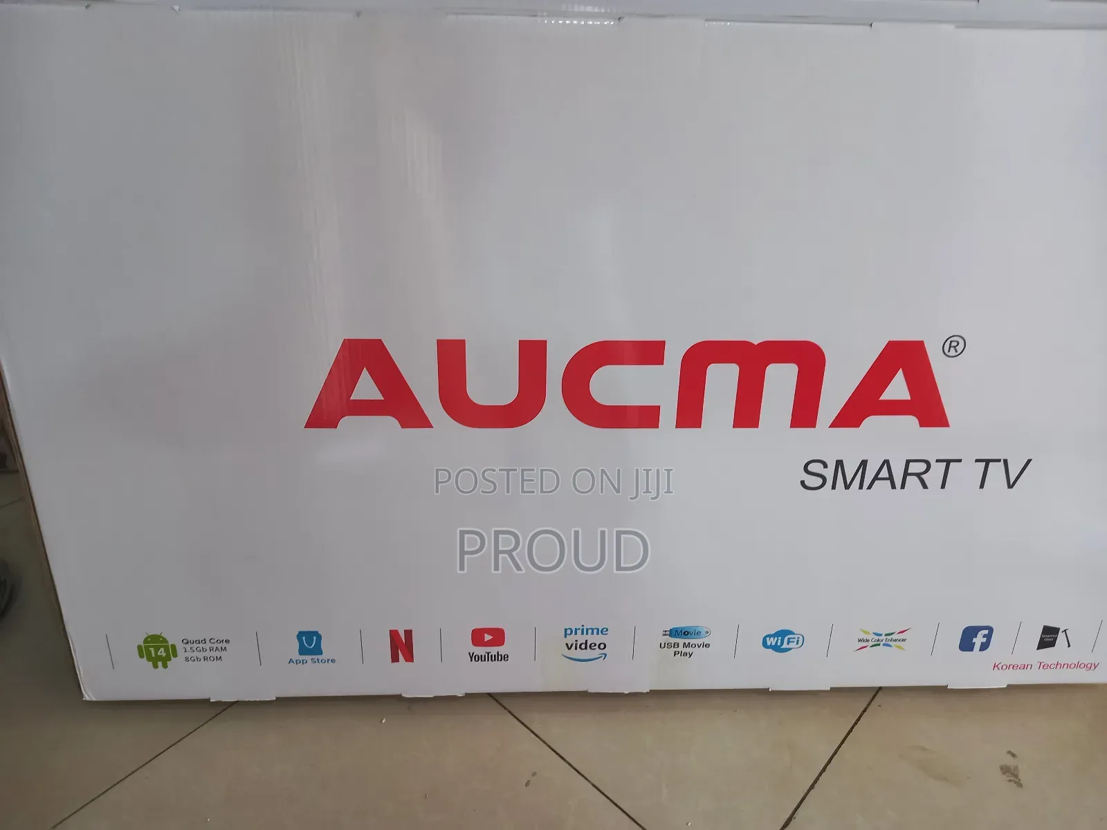 Aucma 55 Inch Smart Android Tv