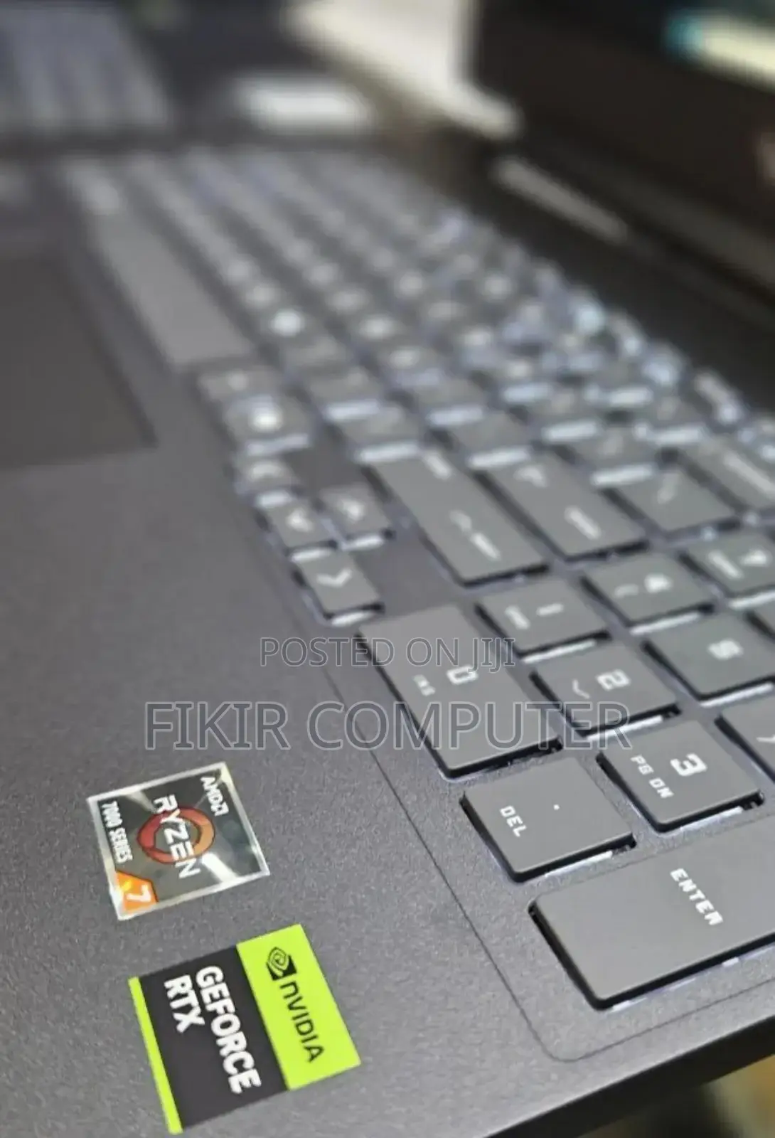 New Laptop HP Victus 16 16GB AMD Ryzen 7 SSD 512GB