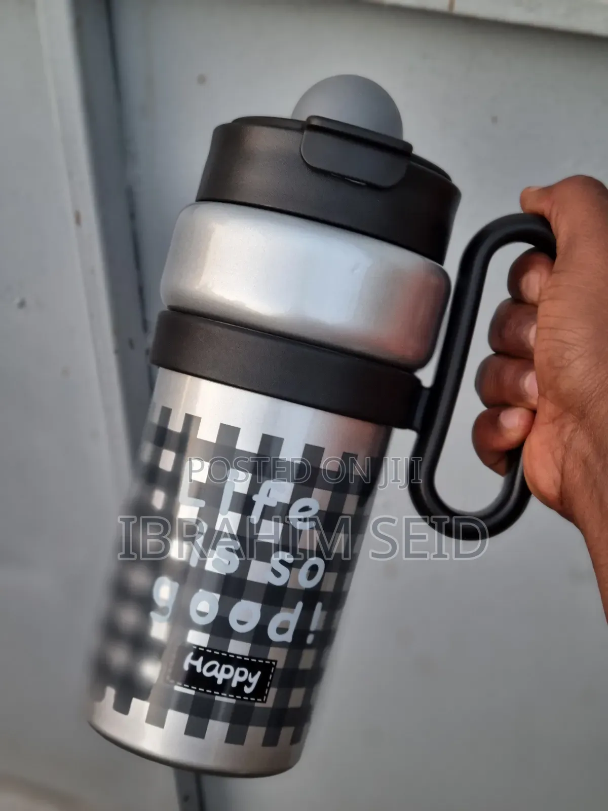 Best Tea Cups And Coffee Mugs Happy" "Free" 900ml Vacuum Thermos