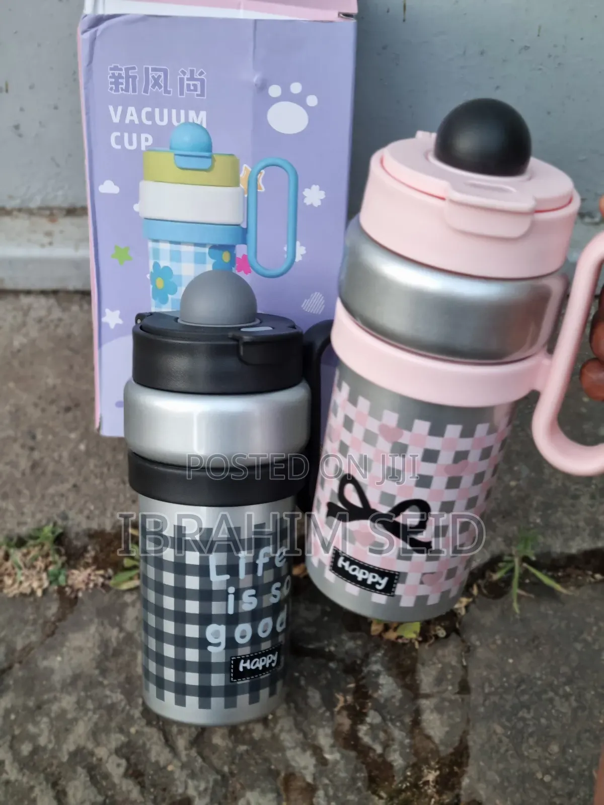 Best Tea Cups And Coffee Mugs Happy" "Free" 900ml Vacuum Thermos