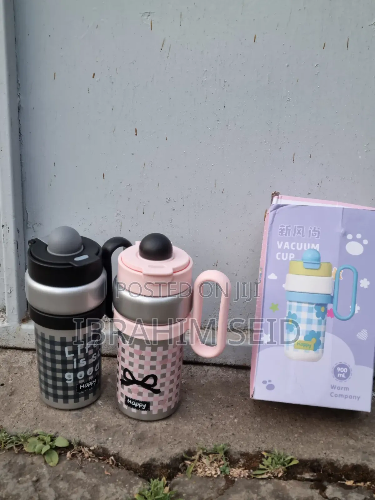 Best Tea Cups And Coffee Mugs Happy" "Free" 900ml Vacuum Thermos