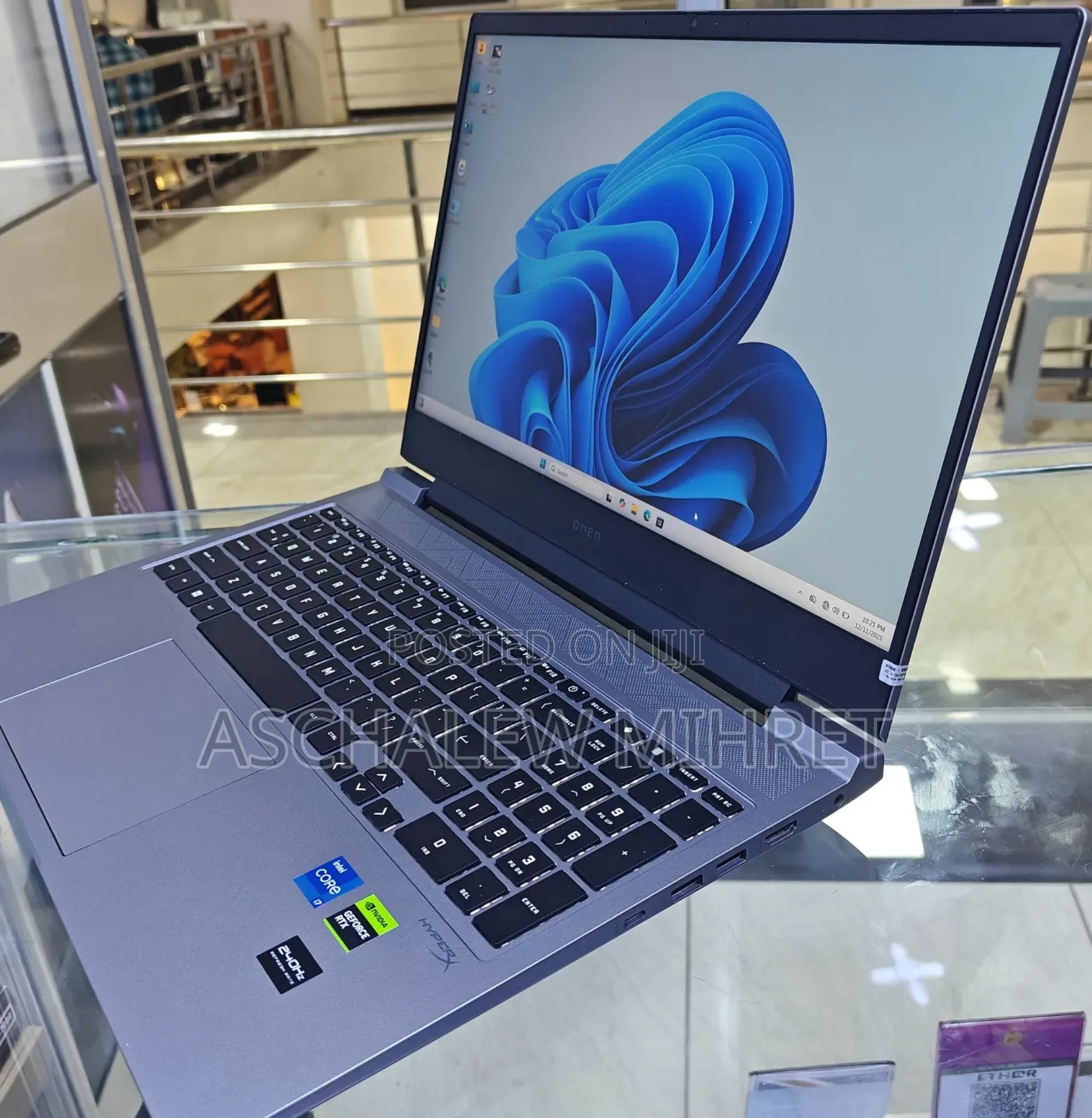 New Laptop HP Omen 16 16GB Intel Core I7 SSD 1T