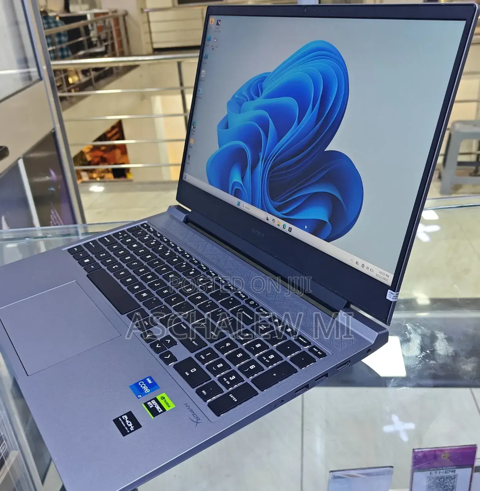 New Laptop HP Omen 16 16GB Intel Core I7 SSD 1T