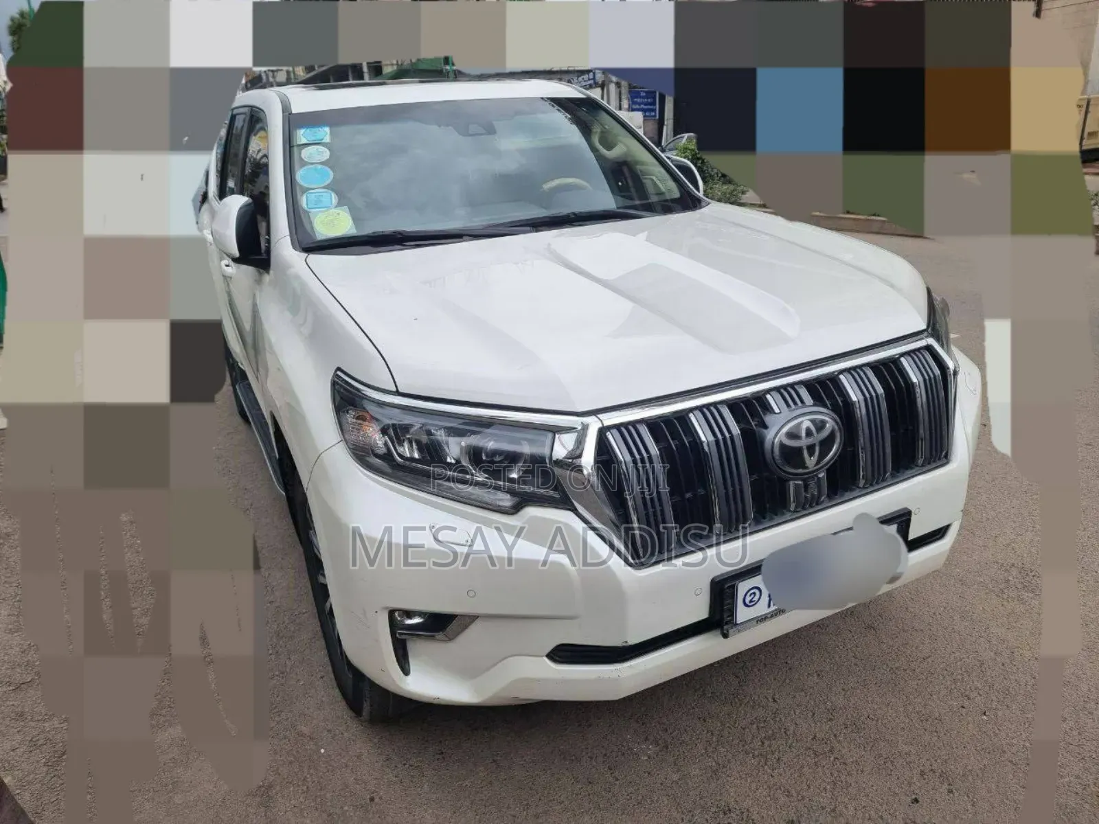Toyota Land Cruiser Prado 2022 White