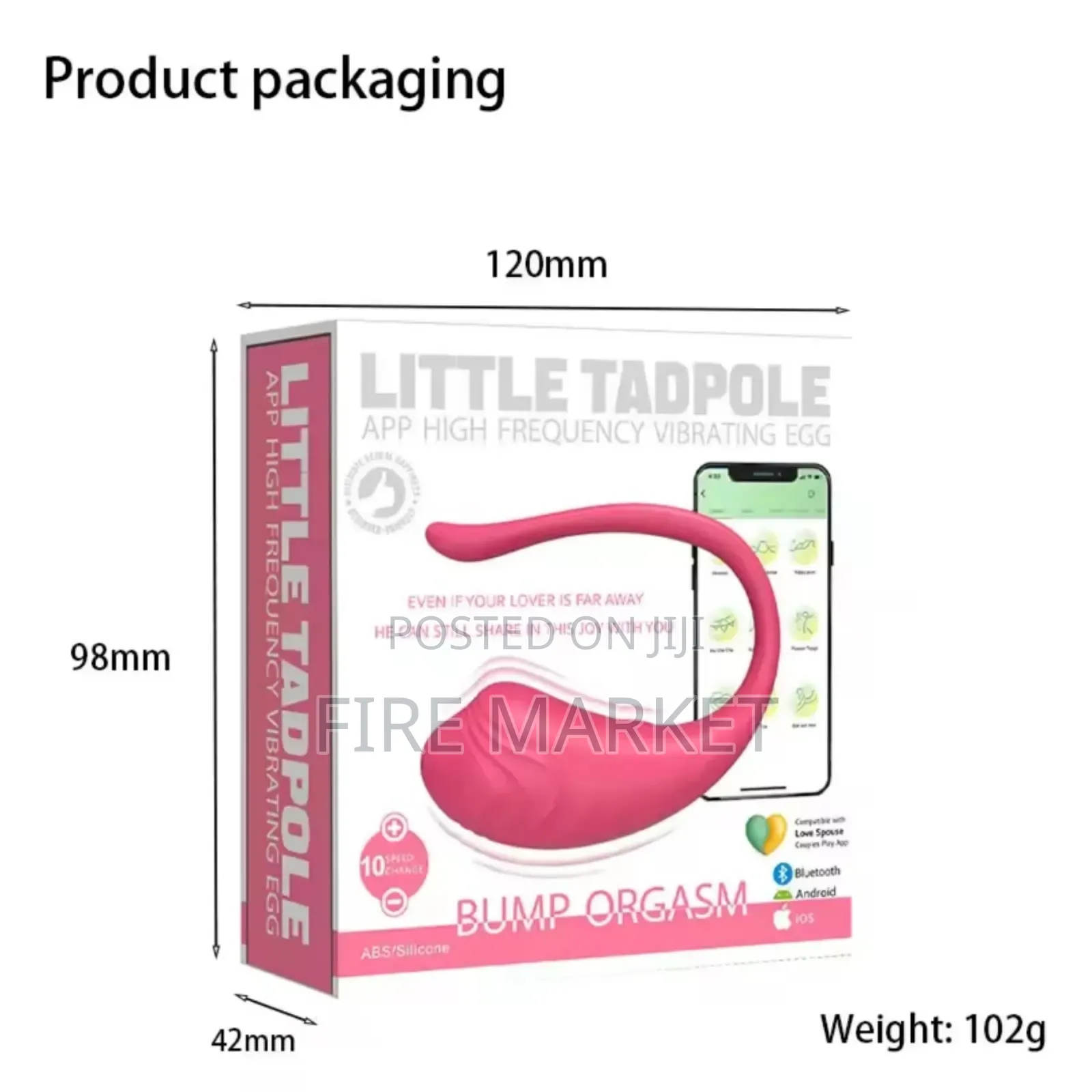 Wireless App Control Vibrator