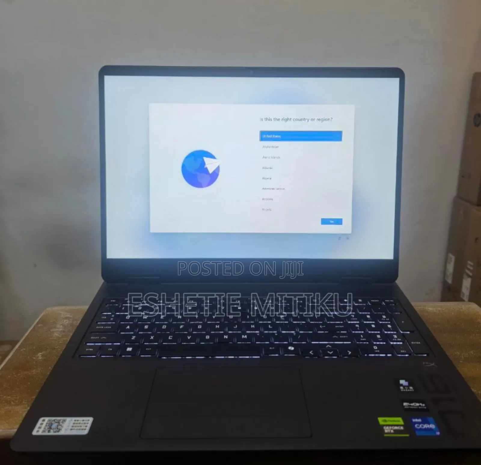 New Laptop HP Omen 16 16GB Intel Core I7 SSD 1T