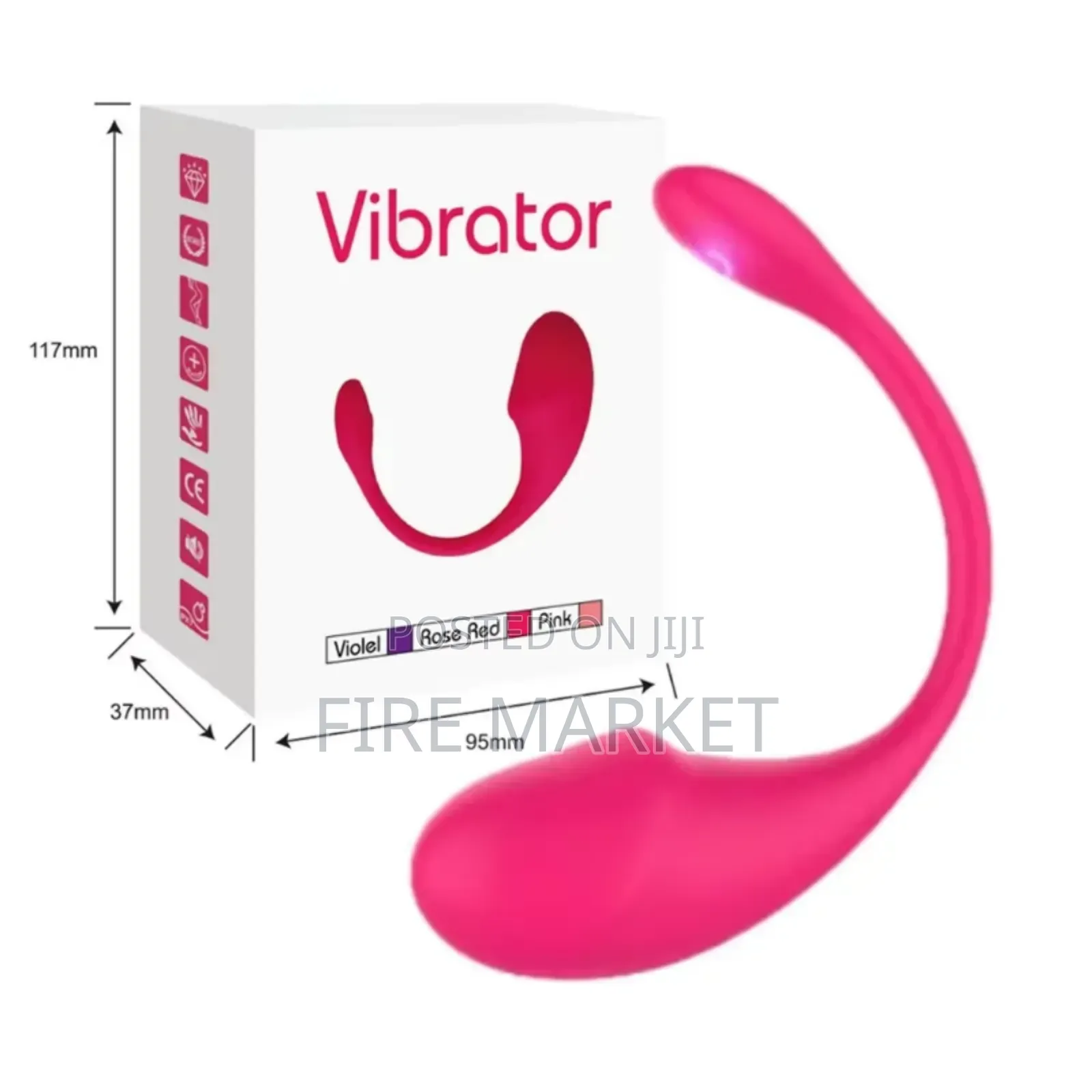 App--Control -Vibrator High Power Vibrating Egg