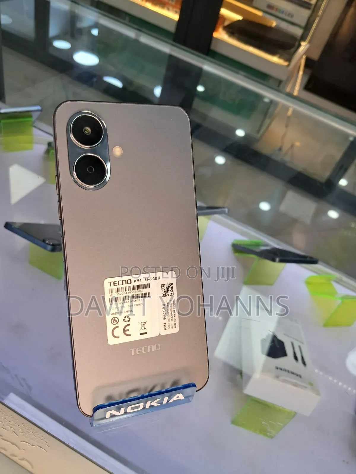 New Tecno Pop 10 64 GB Black