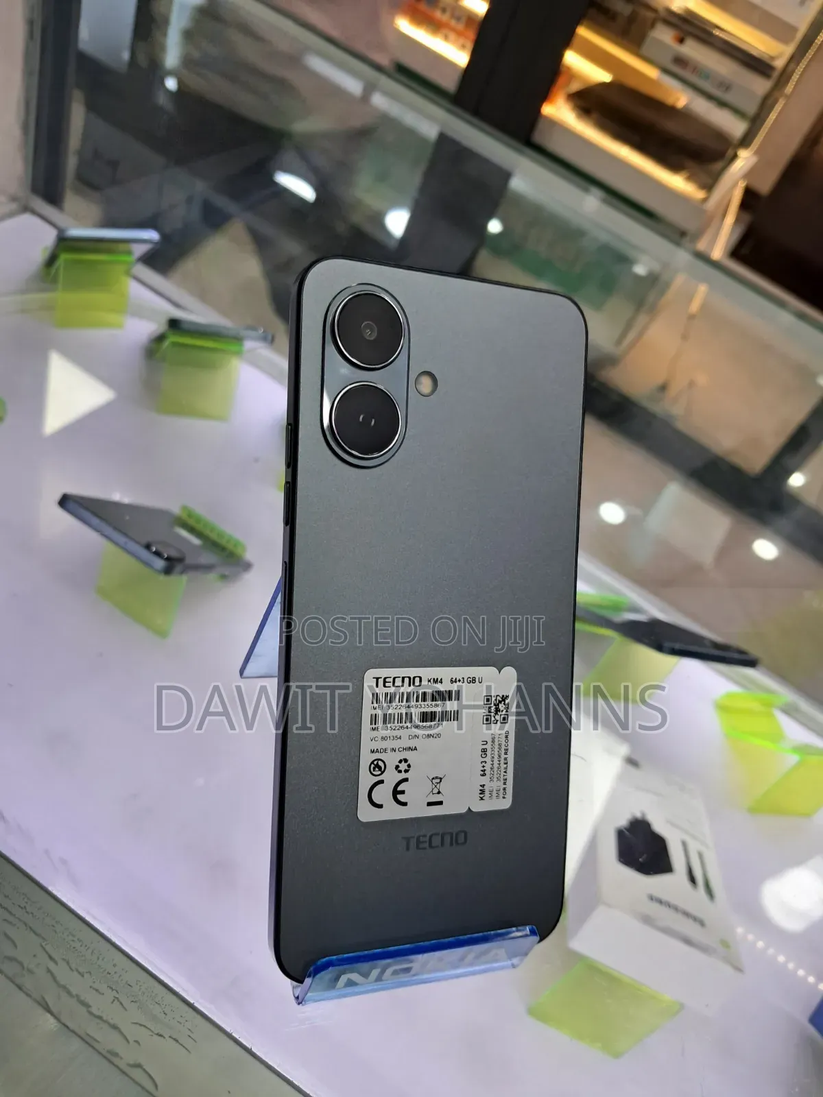 New Tecno Pop 10 64 GB Black