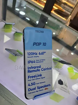 Photo - New Tecno Pop 10 64 GB Black
