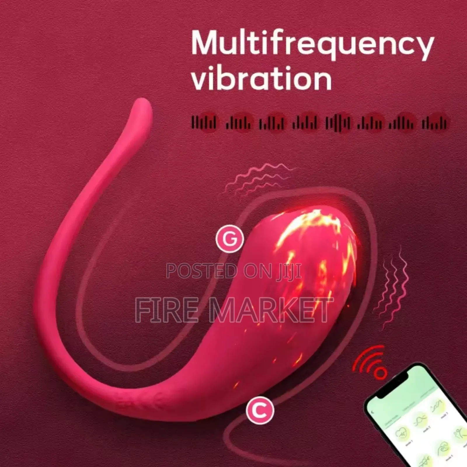 Smart Woman App Controlled Vibrator