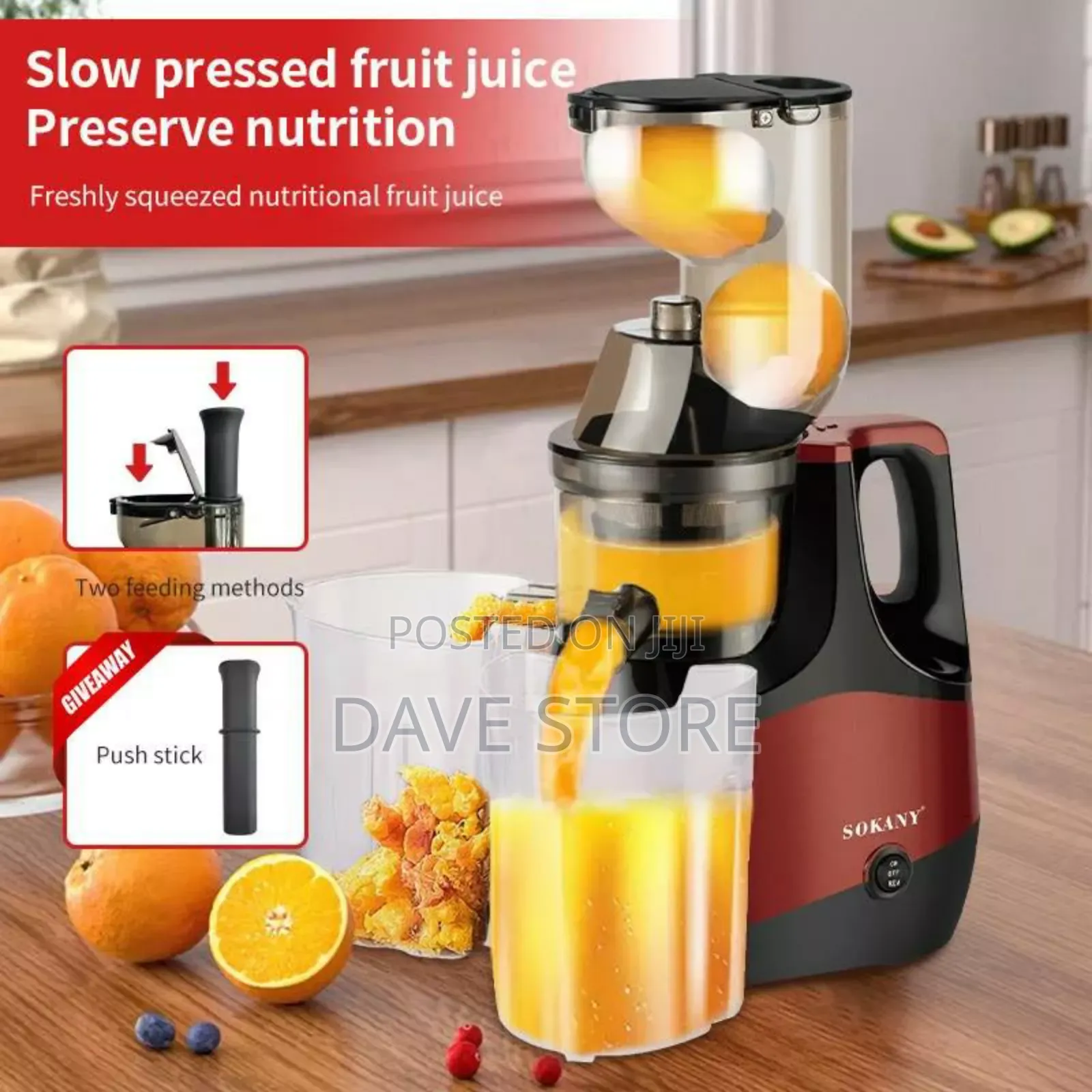 1 Sokany Juicer