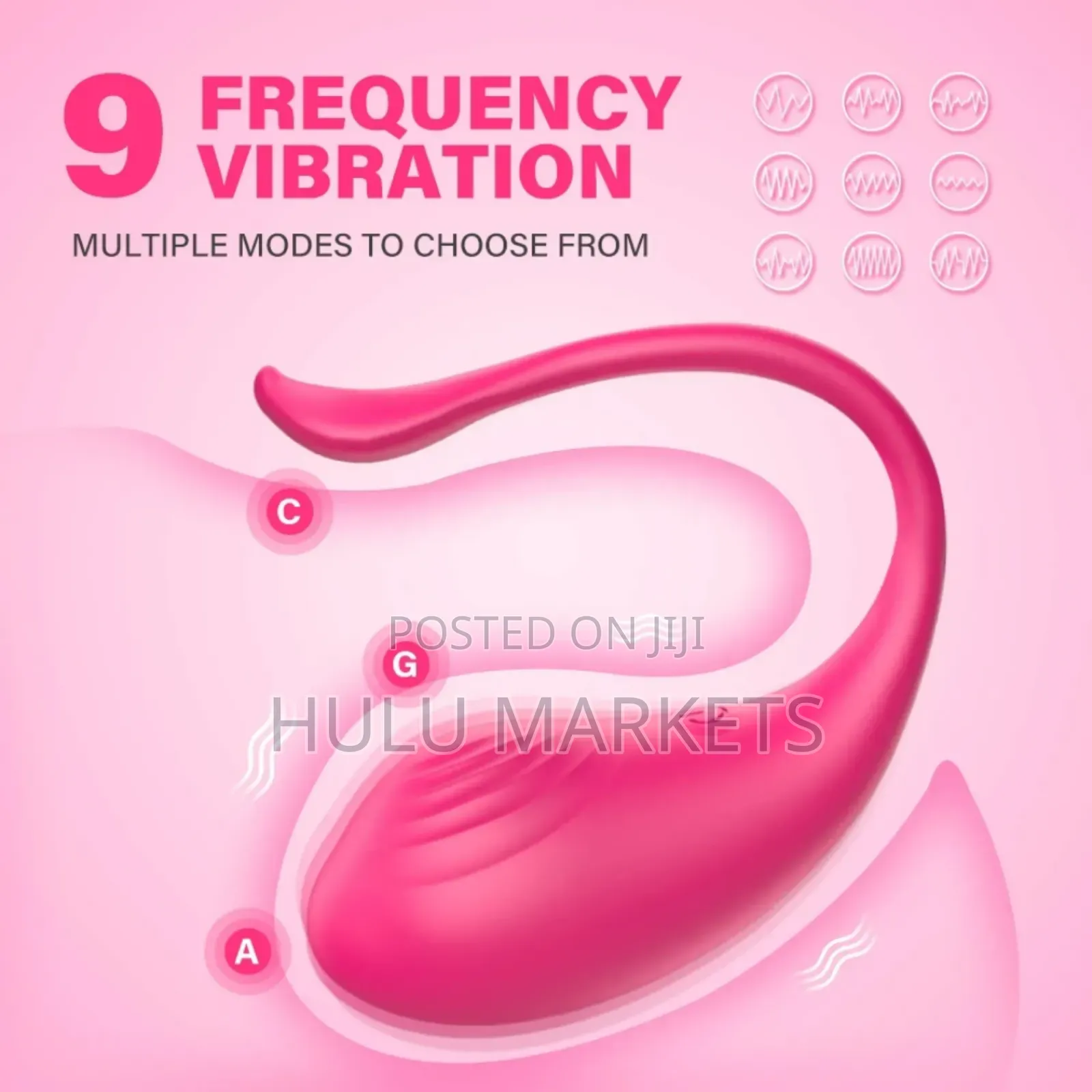 Remote Control Vibrator - App Controlled Vibrator