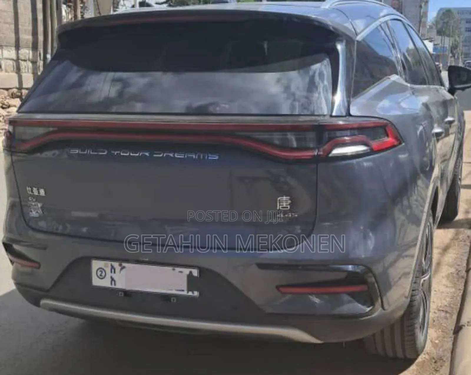 BYD Tang EV 2025 Gray