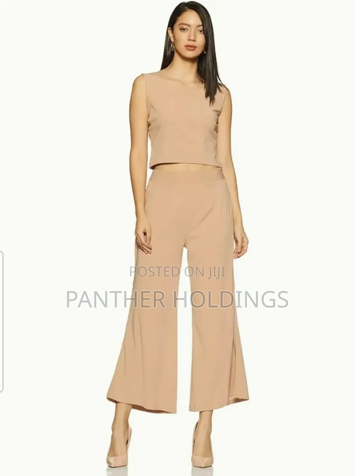 Night Studio New York Sleeveless Top, Pant Cape