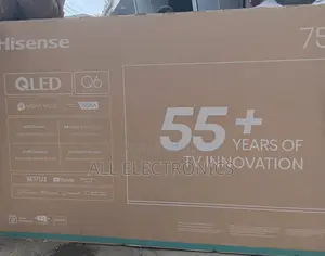 Hisense 75 Inch 55+Years Tv Innovation Qled Tv