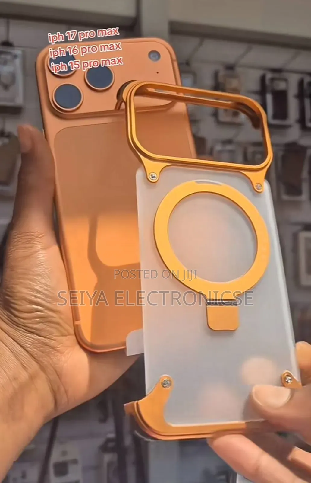 iPhone 17pro Max Freamlass Case