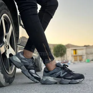 New Balance 9060 Black Red Fashion Shoes