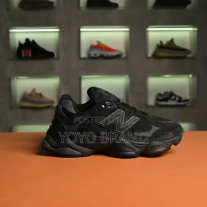 Photo - New Balane 9060 Triple Black Fashion Shoes