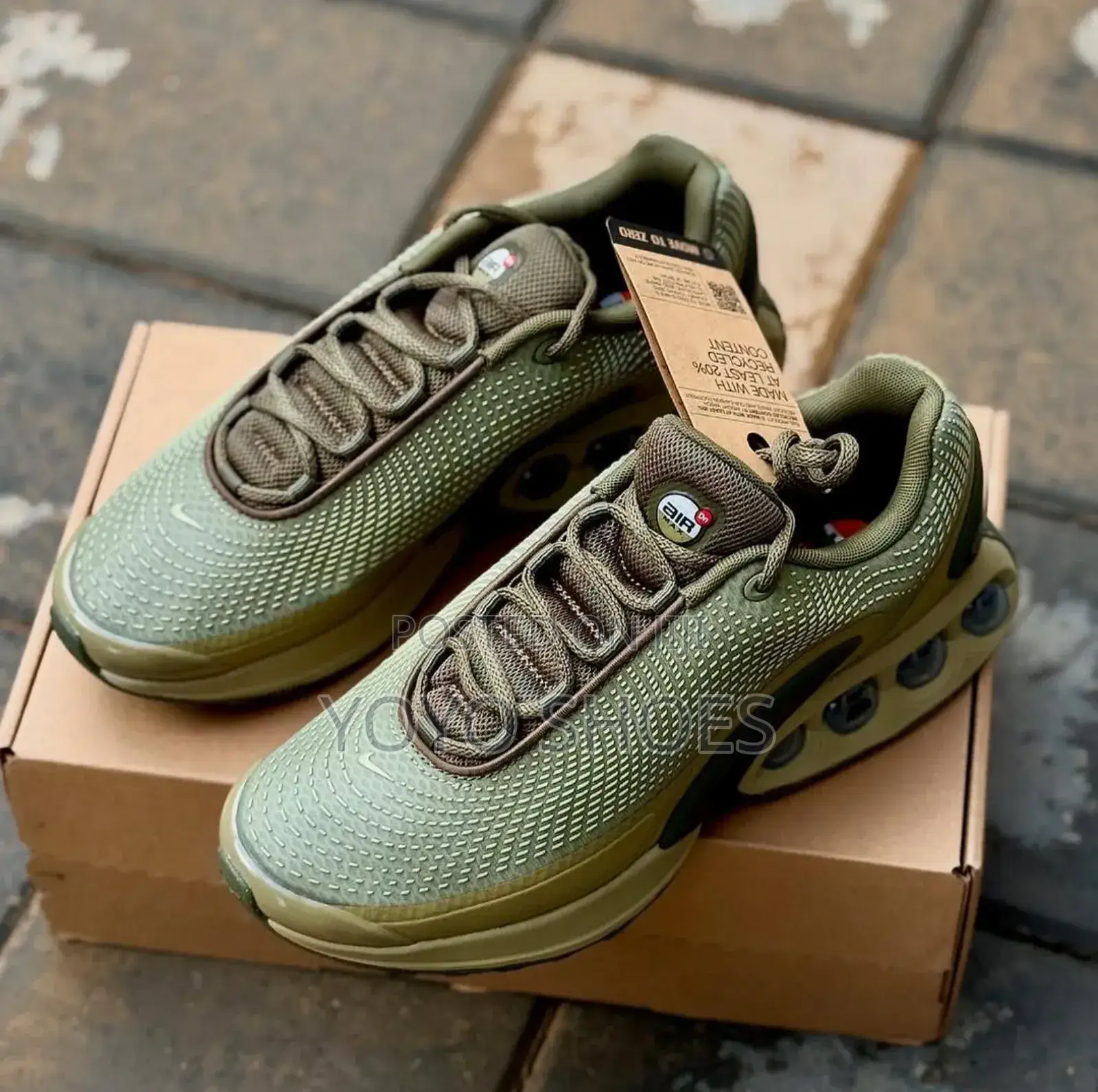 Nike Air Max Dn Light Green Fashion Shoes
