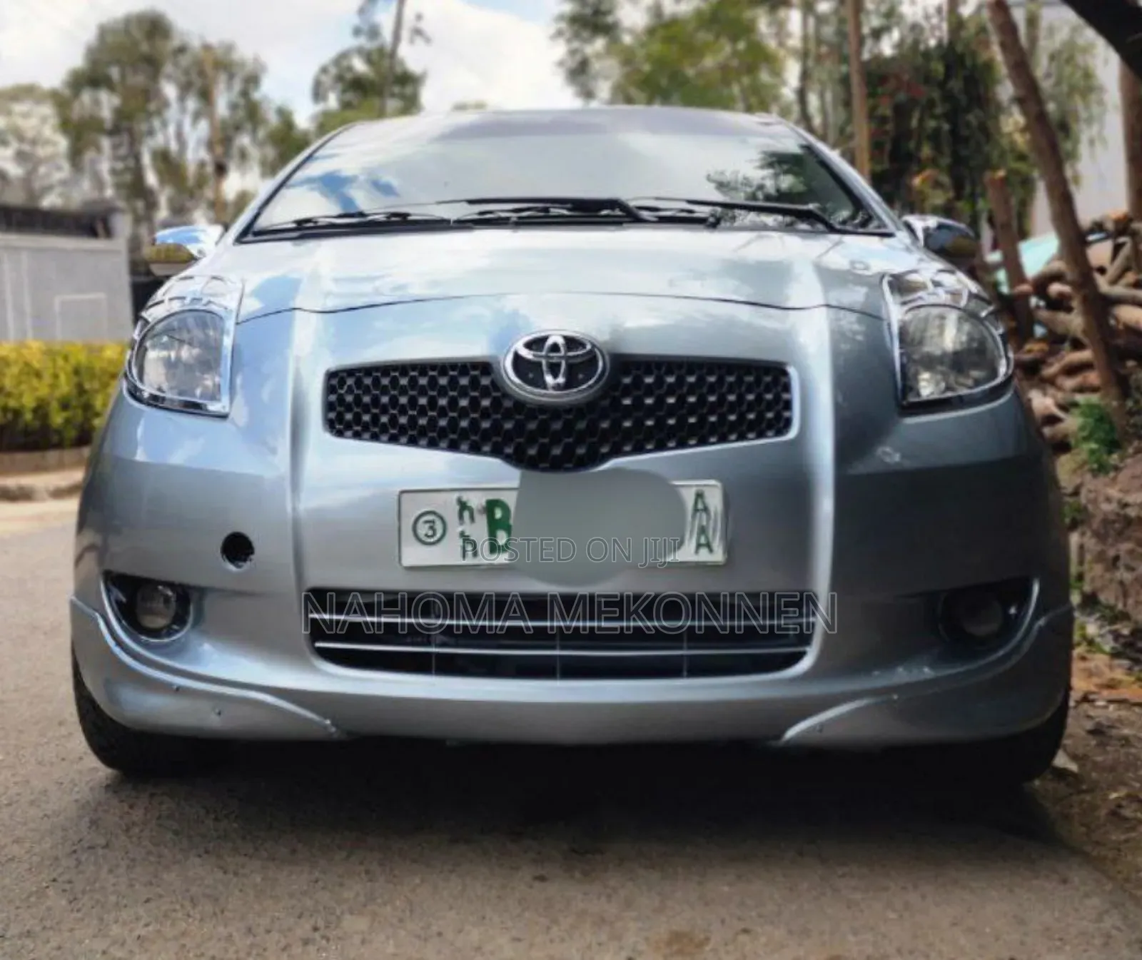 Toyota Yaris 2007 Gray