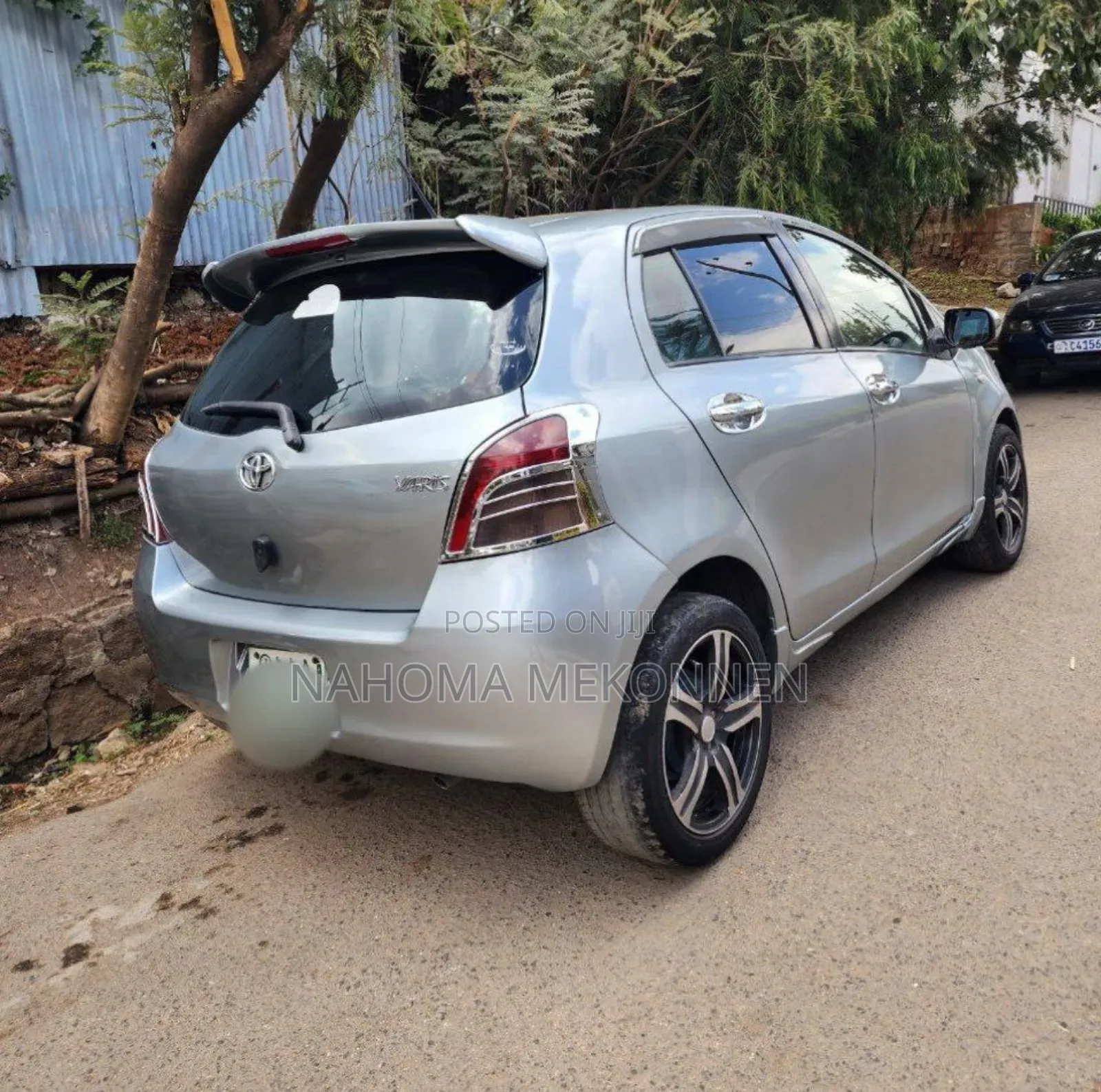 Toyota Yaris 2007 Gray
