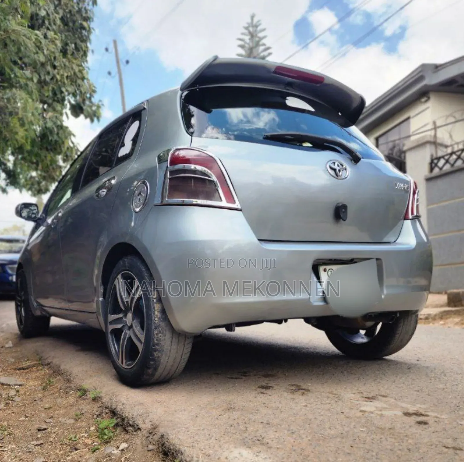 Toyota Yaris 2007 Gray