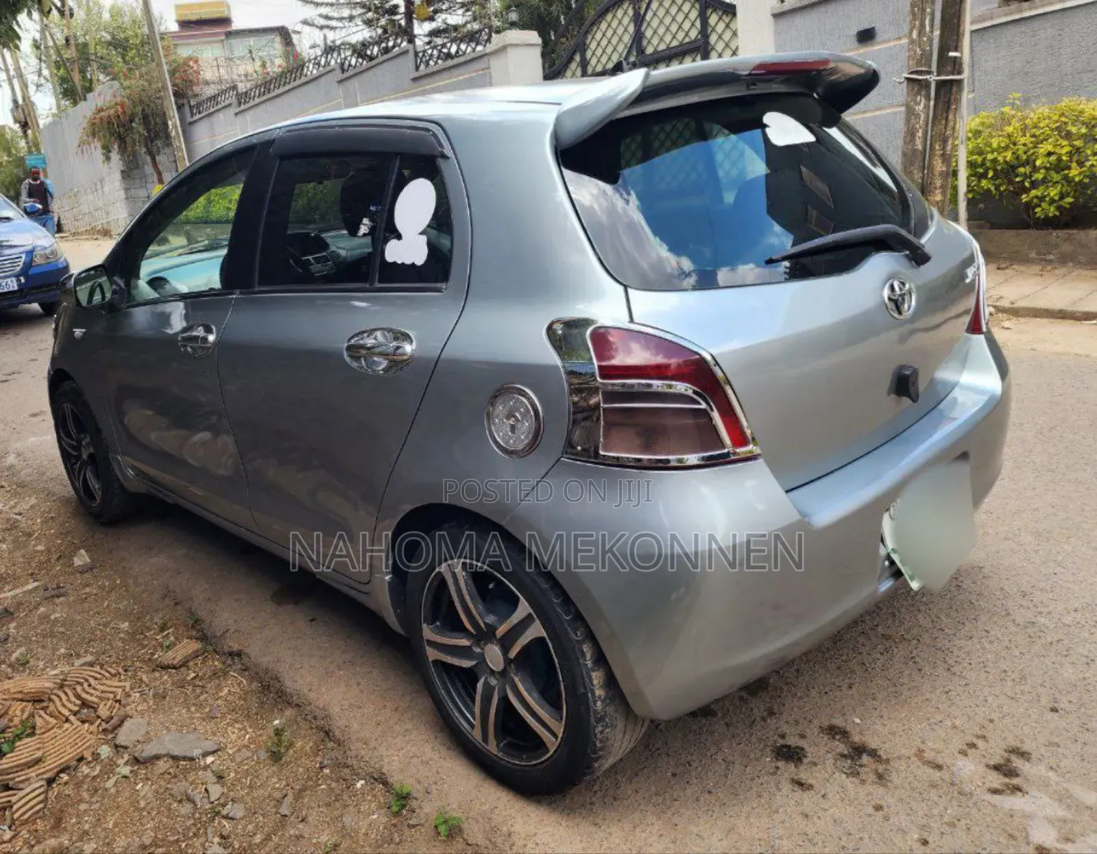 Toyota Yaris 2007 Gray