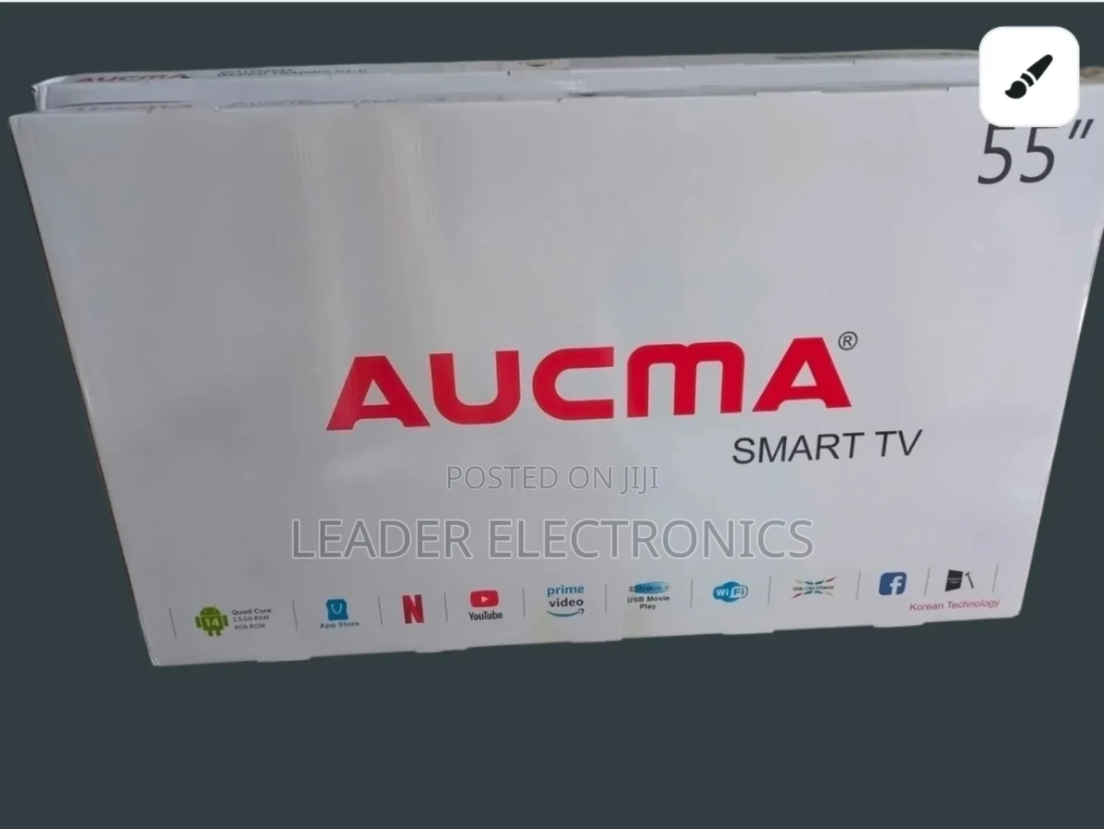 “Acuma 55'' Double Glass 2025 – Premium Design, Ultra Clear Display