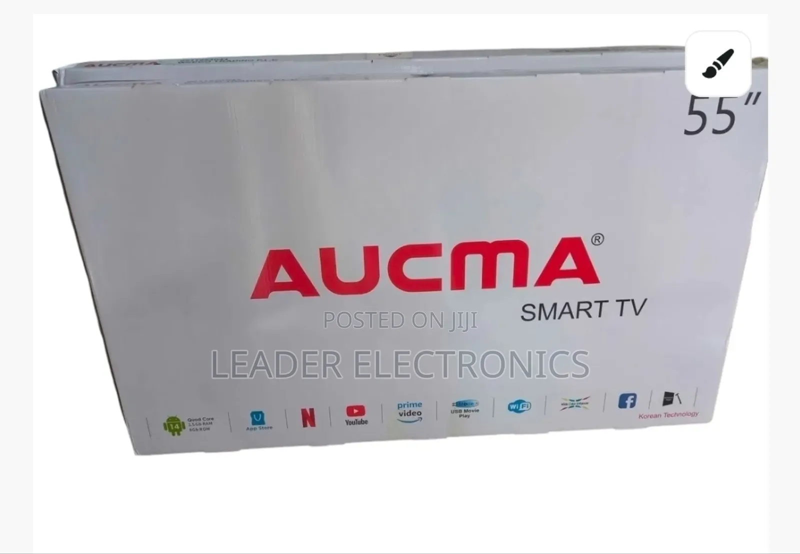 “Acuma 55'' Double Glass 2025 – Premium Design, Ultra Clear Display