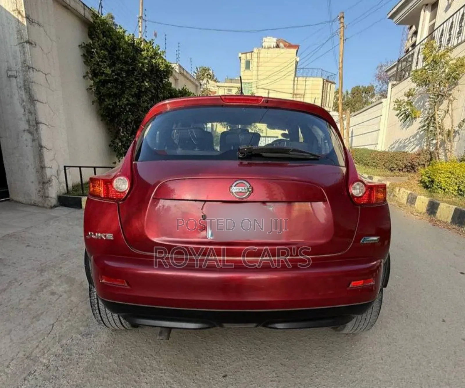 Nissan Juke 2013 Red