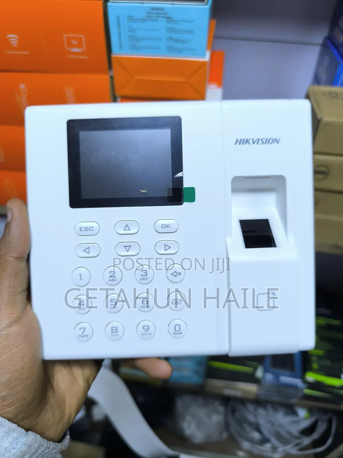 Hikvision Ds-K1a8503mf Value Series Fingerprint Time Attendance