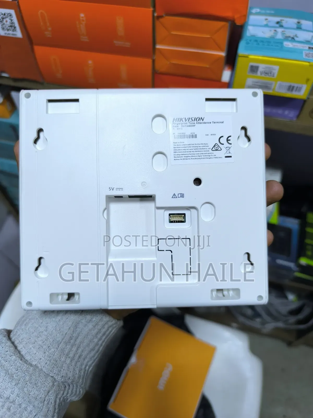 Hikvision Ds-K1a8503mf Value Series Fingerprint Time Attendance