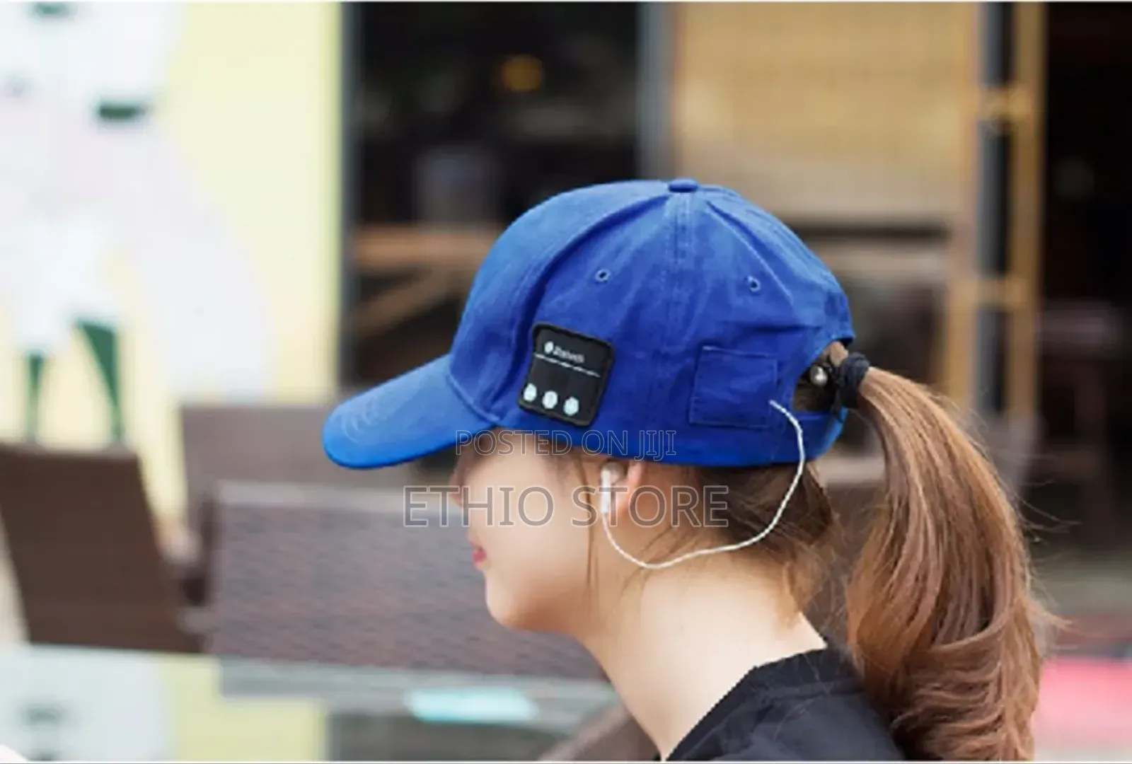 Porodo Soundtec Sport Cap With Wireless Audio Bluetooth