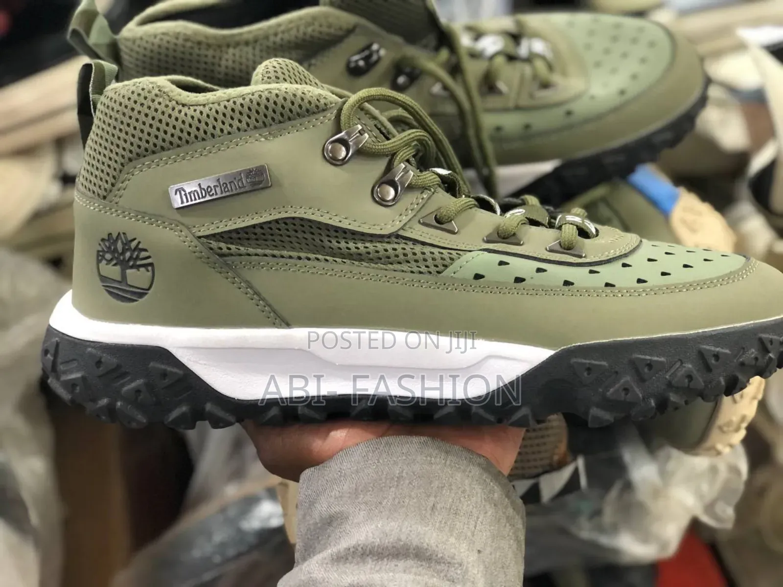 Timberland Half Boots Light Green