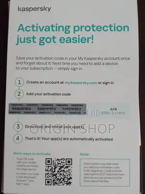 Kaspersky Activating Protection