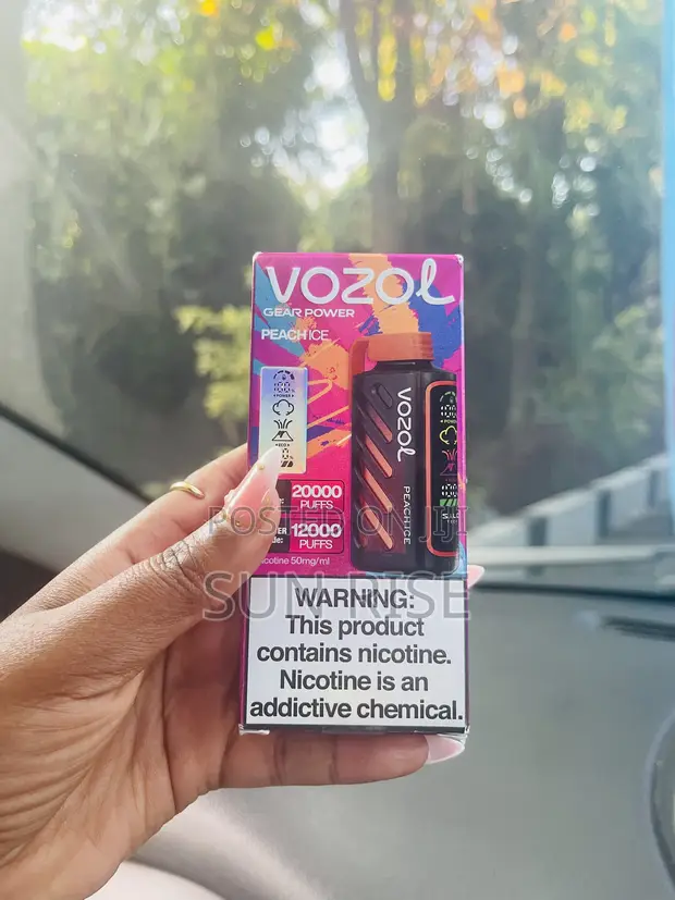 vozol 20000 peach ice Vozol Star 20000 Puff Bar %5 Nicotine Juicy Peach İce main image 0