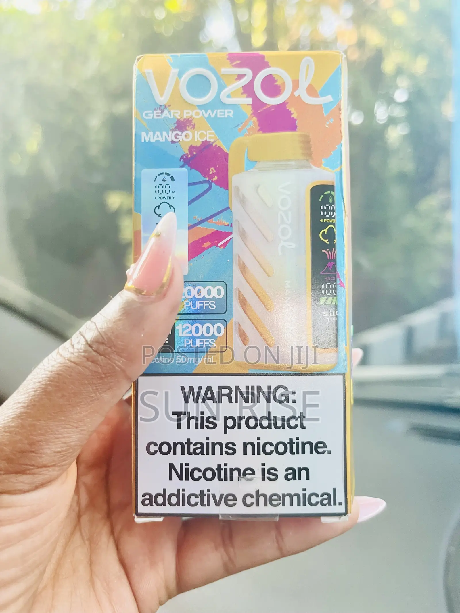 Vozol 20000 Puff Vape Mango Ice in Addis