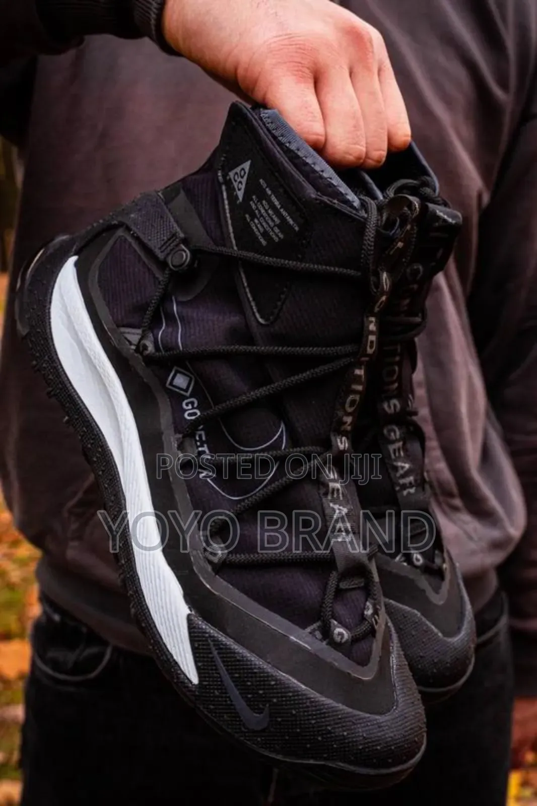 Nike Acg Air Teera Antarktik Gore-Tex Black Fashion Boots