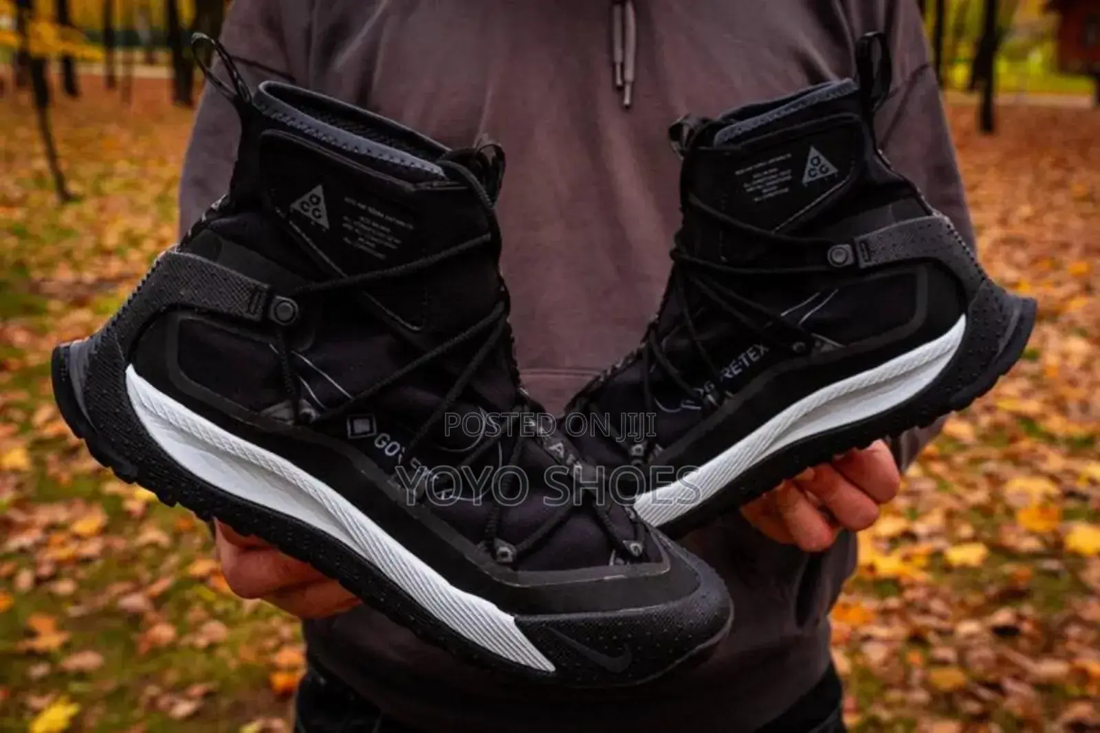 Nike Acg Air Teera Antarktik Gore-Tex Black Fashion Boots