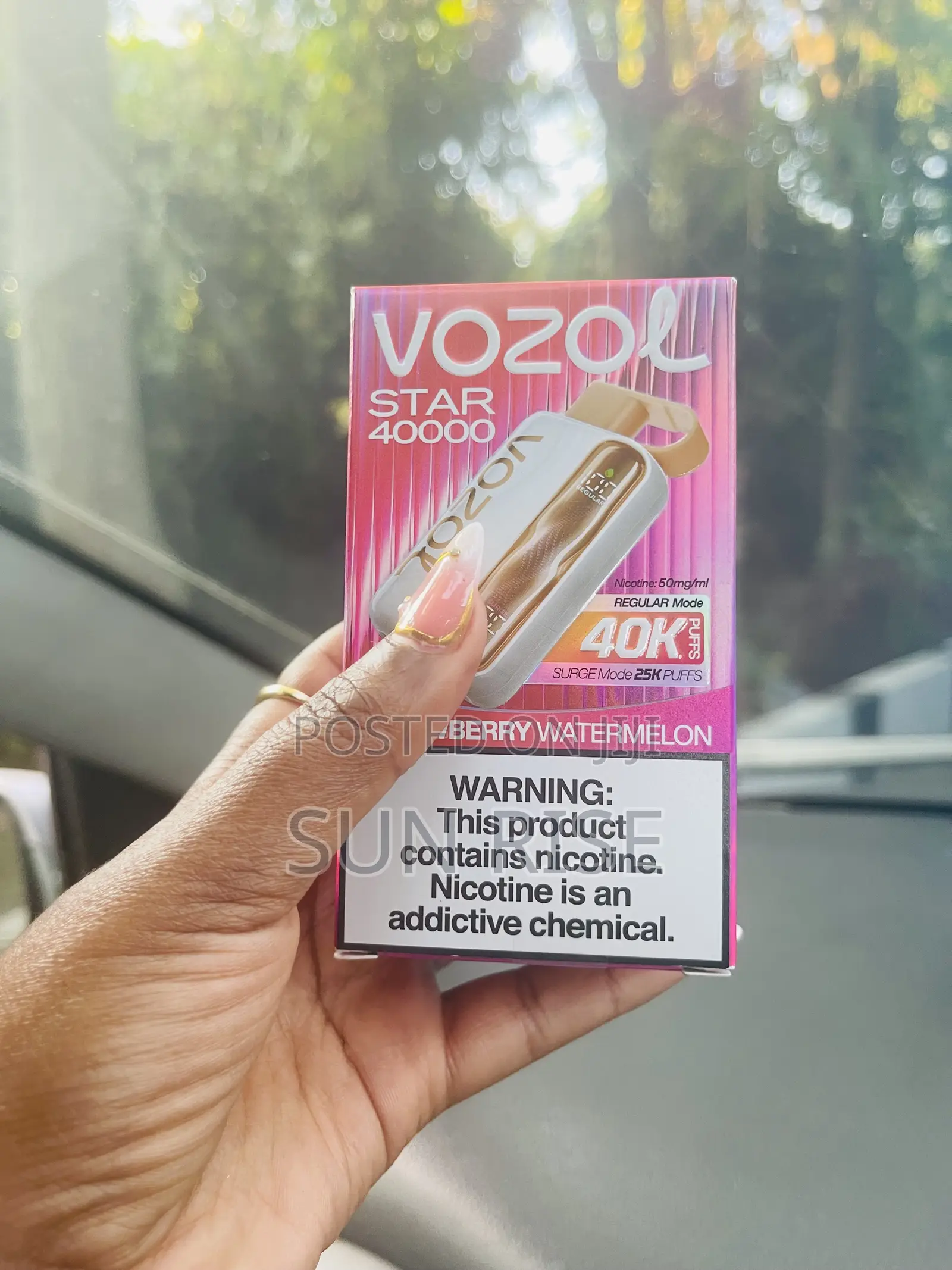 Vozol 40000 Puff Strawberry Watermelon
