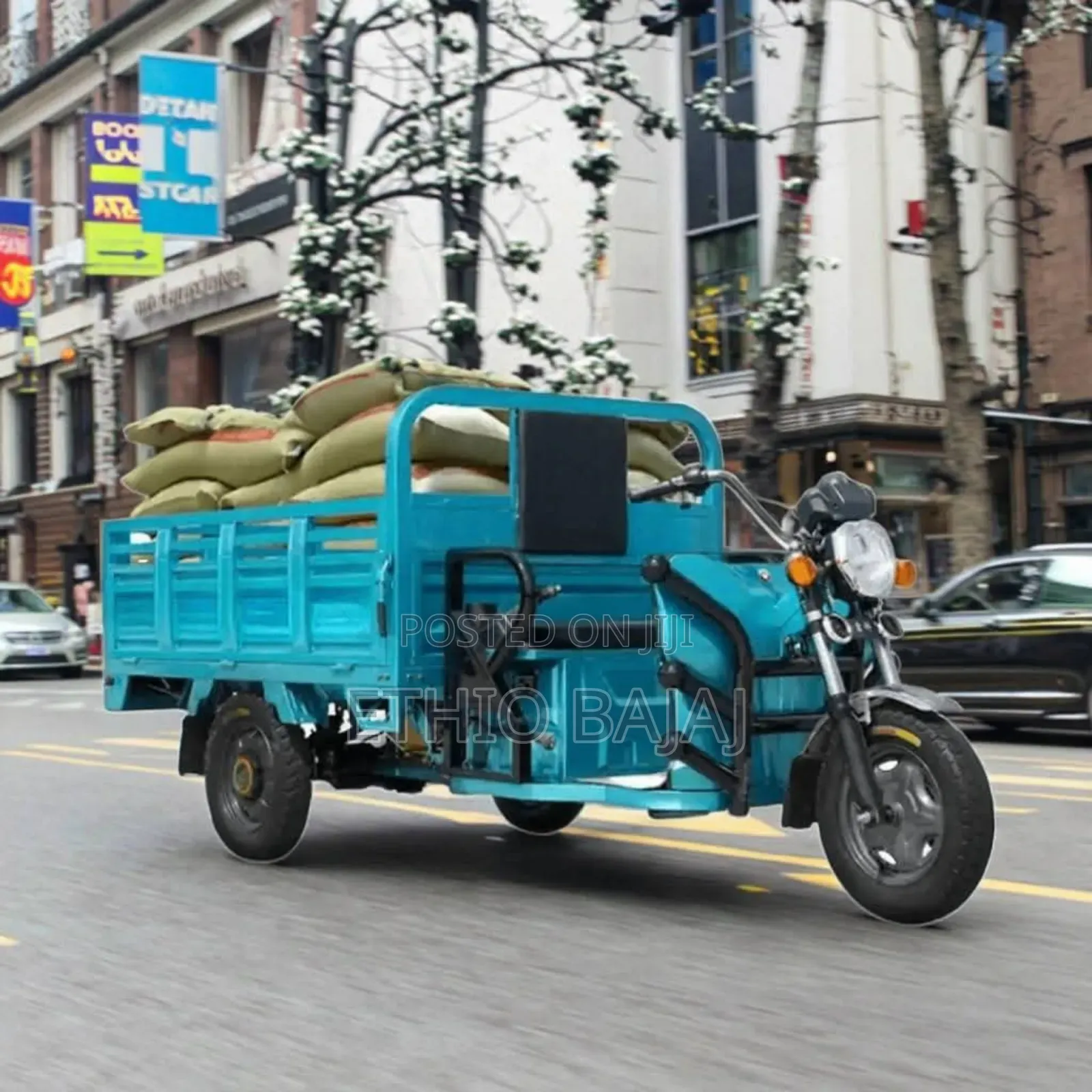New Bajaj 2024 Blue