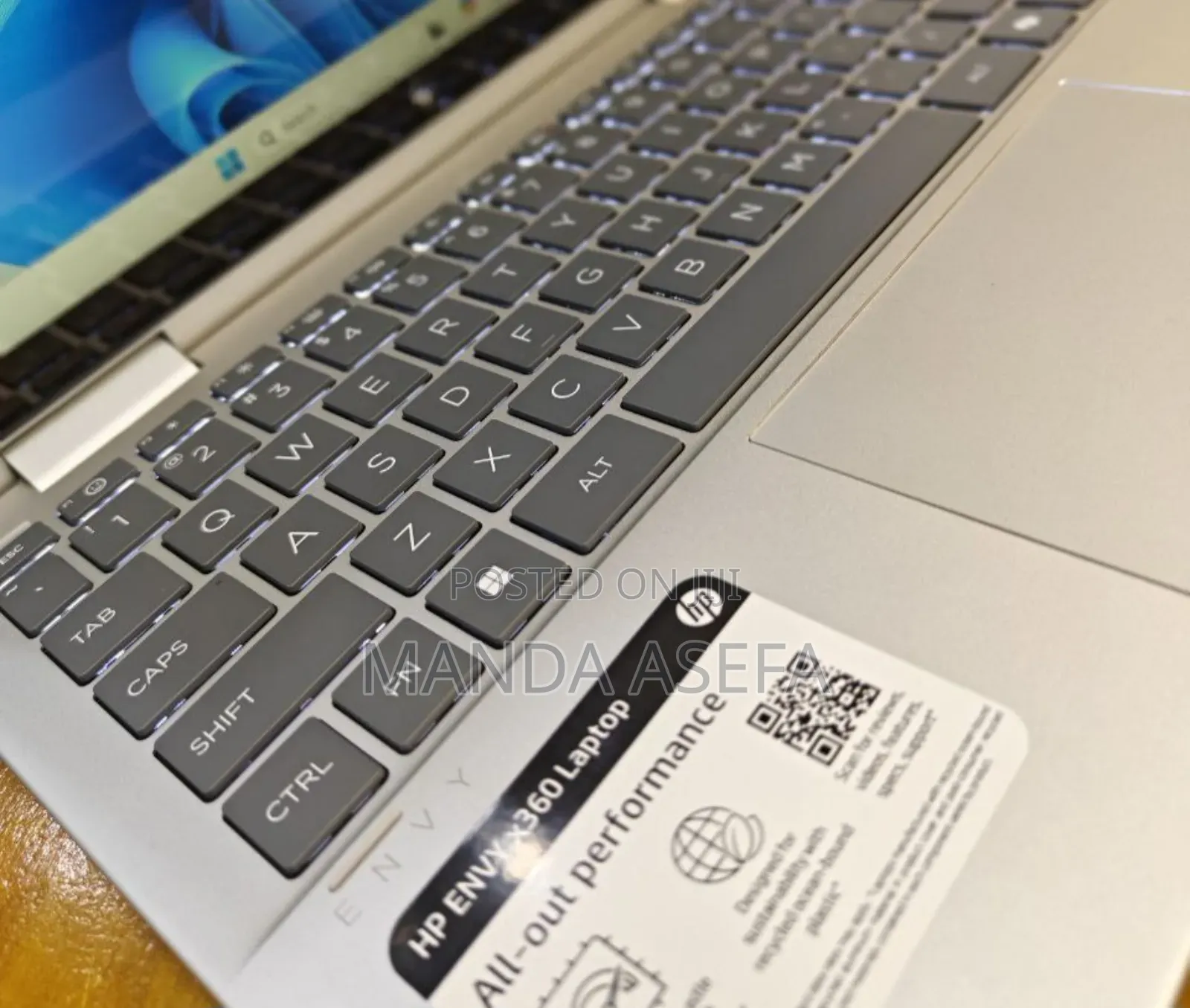 New Laptop HP Envy X360 16GB Intel Core 7 SSD 512GB