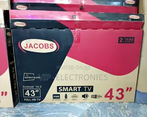 Jacobs 43 Inch Tv Smart Android 14.0 Nwe 2025 Model New Tv
