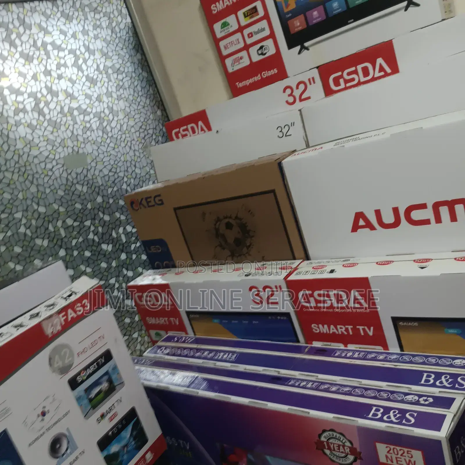 Acuma Led Tv 32 Doubel Gelass