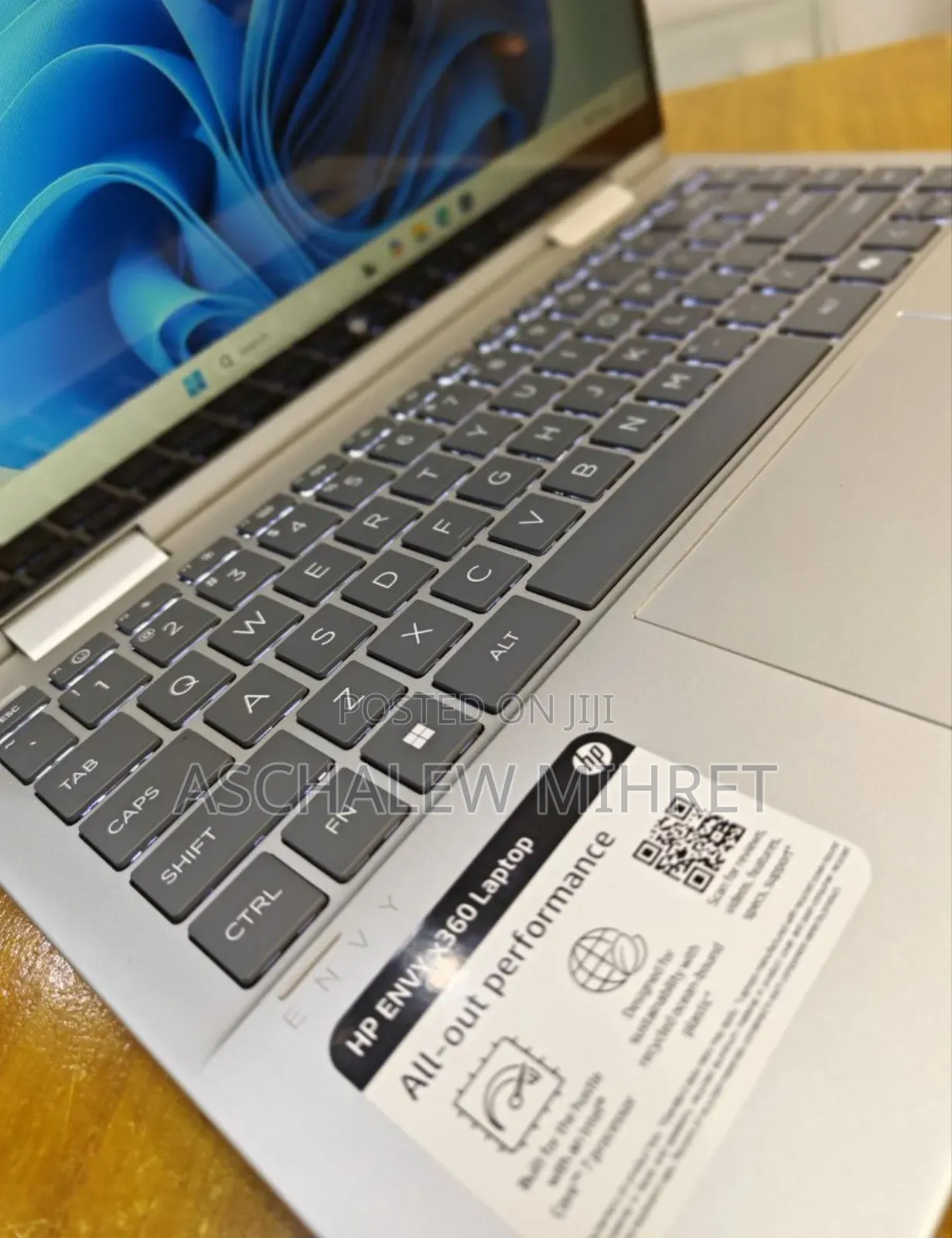 New Laptop HP Envy X360 16GB Intel Core 7 SSD 512GB