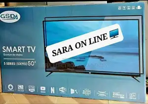 Gsda 50" Inch Smart Tv New Model Free Delivery
