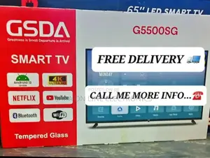 Gsda 55" Uhd Smart Android Tv ◆10year Warranty